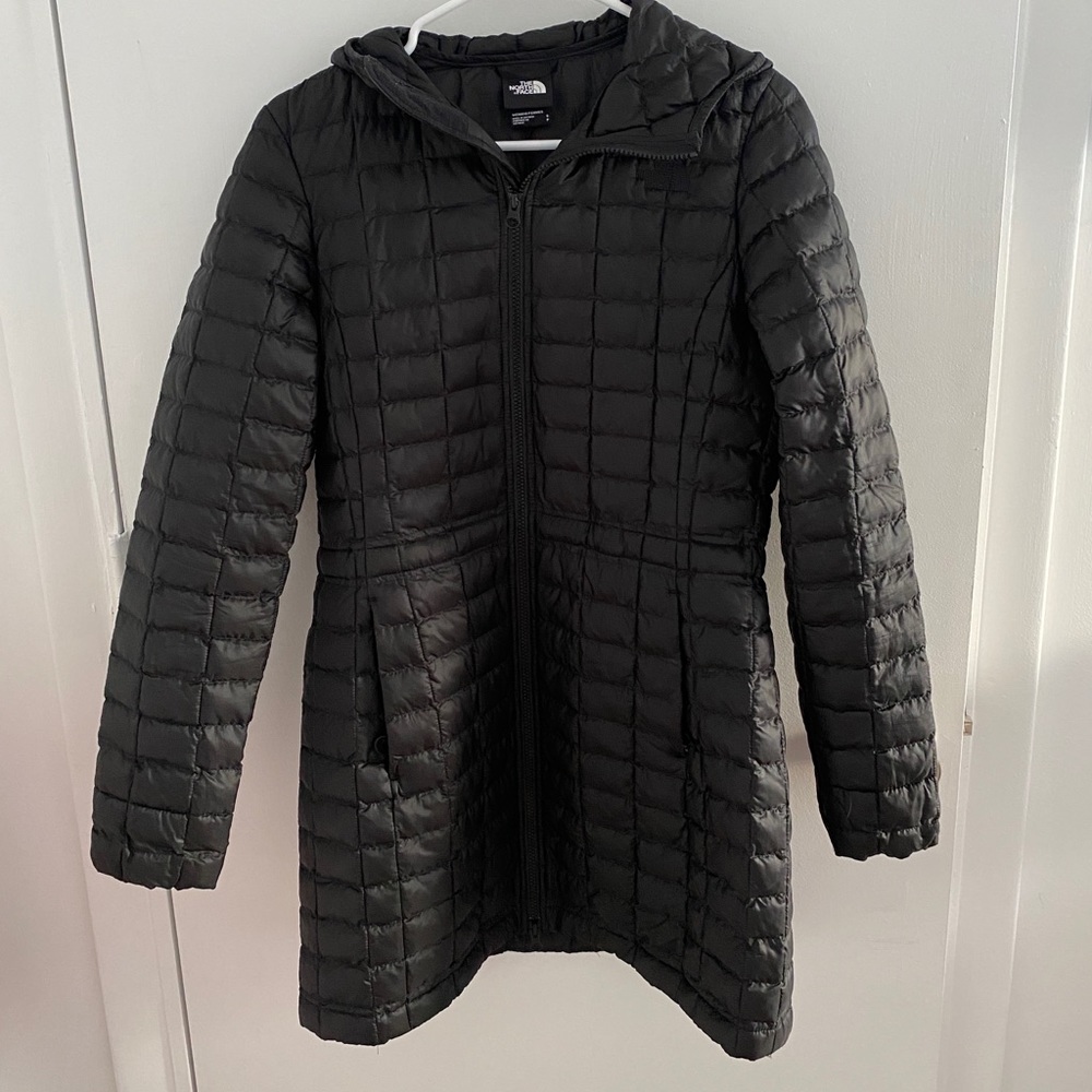 North Face ThermoBall Hooded Parka Black- Small